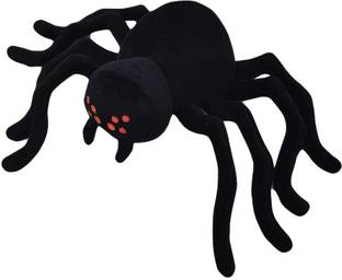 TechMax Solution BLACK SPIDER PLUSH  - 30 cm