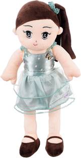 EL FIGO Soft Doll Toy for Kids - Soft Doll For Baby Girl in Exclusive Satin Dress  - 45 cm