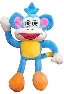 AVS Dora Monkey Soft and Spongy lovable huggable Cartoon for kids  - 10 cm