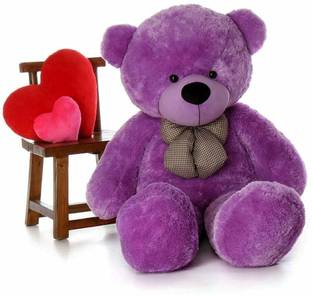 TRUELOVER 3 FEET PURPLE GIFT TO BIRTHDAY PARTY, ANNEVERSIRY,GF/BF,FRIENDS,FAMILY(182 CM)  - 90 cm