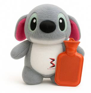 BlingNBeats Stitch Teddy with Hot Water Bag Comfort Ideal for Relaxation and period cramps  - 30 cm