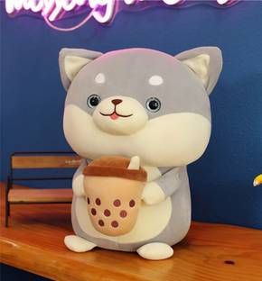 Teddy Daddy Cute Coffee Bear Soft Toy  - 25 cm