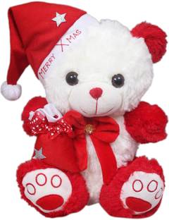 Tickles Santa Christmas Teddy Bear Christmas Gift For Kids  - 32 cm