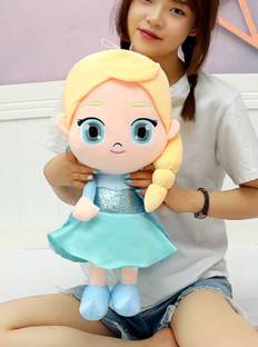 Cherubs Cute Anime Frozen Elsa Doll Imported Premium Plush Toy  - 49 cm