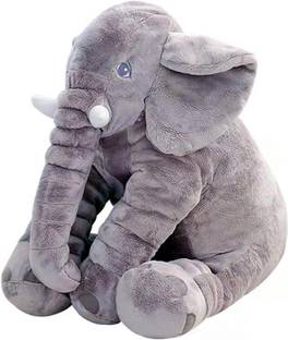 Playgenius Soft Toy Elephant Lovable huggable Cute Giant Life Size Teddy Bear  - 60 cm