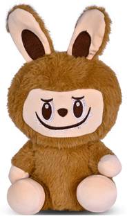 tinytotem Labubu toy keychain the monster doll blind box soft toy plushie for girls kids  - 13 cm