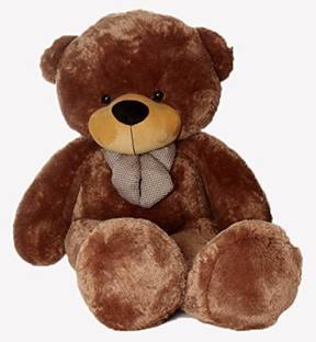 RSS SOFT TOYS 3 Feet Very Beautiful High Quality Teddy Bear Choclate colour  - 90 cm