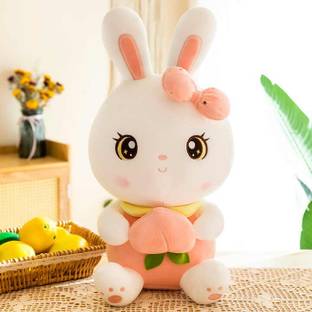 Teddy Daddy Fruit Rabbit Doll Super Soft Toy For Kids (1 single piece)  - 35 cm