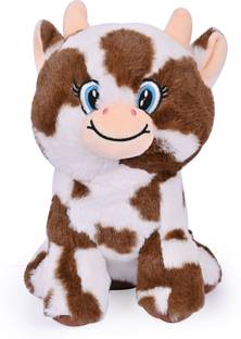 Besties Kids Sitting Cow Soft Toy  - 30 cm