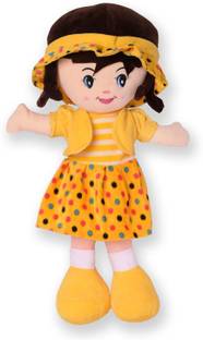 P I SOFT TOYS CUTE SOFT FABULOUS ATTRACTIVE CURLY DOLL  - 40 cm