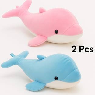 BlingNBeats Premium Quality Soft Shark Combo Stuffed Toy, Huggable, Loveable, Kids Gift,  - 30 cm