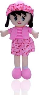 GENORY Super soft toy Cute doll for kids girls and boys for gift size 45cm Pink  - 45 cm