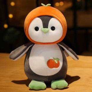 Daisy & Bubbles Baby Fruit Penguin Teddy Soft Toy  - 25 cm