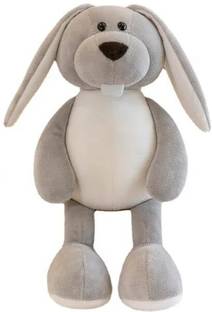 AVS Rabbit Plush Toy Jungle Brothers Series Grey Rabbit Doll Child  - 10 cm