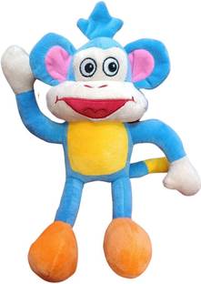 AVS Cute Spongy Monkey Teddy Soft Animal Cartoon Toy  - 26 cm