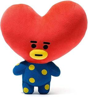 Hug 'n' Feel Soft Toy BT21 BTS Bangtan Boys Sitting Stuffed Plush Toy Size 30cm  - 30 cm