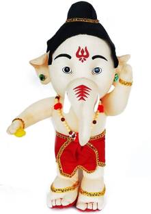 Anika Bal Ganesh Ganpati Teddy Bear Soft Stuffed Plush Toy (35 cm)  - 35 cm