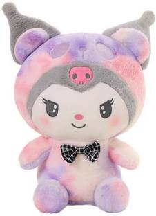 Teddy Daddy Beautiful Kawai Kuromi Teddy With Bow Soft Toy  - 35 cm