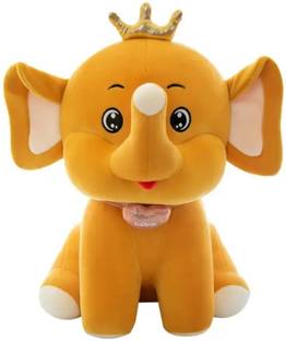 Divyanshi Enterprises Super Soft Toy Elephant Stuffed Soft Plush Animal Toy for Kids  - 50 cm