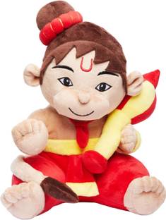 sai ji Baby Hanuman Soft Toy for Kids Home Decoration Toy  - 30 cm