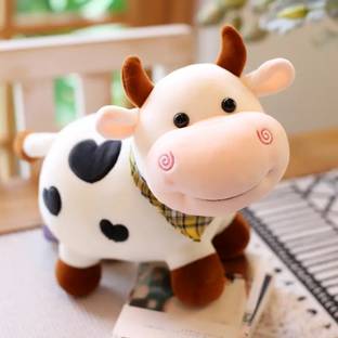 cuddlenest Soft Cow Plush Toy - Cute toy for Boys, Girls | Premium Quality  - 35 cm