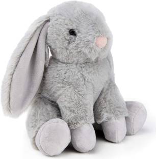 Frantic 25CM Cherry Grey Rabbit Soft Toy for Kids Playing Toy,(CherryGreyRabbit_2024)  - 25 cm