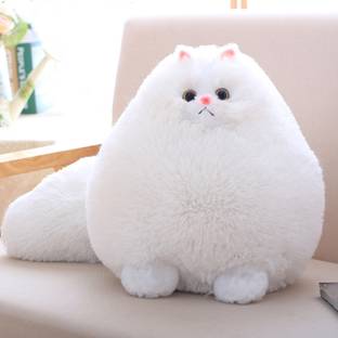 Cherubs Cute Huggable Persian Cat Imported Plush Toy  - 35 cm