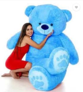 TRUELOVER teddy bear blue 6 feet smooth and cute teddy 175cm  - 175 cm