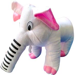 Caught Trendy Cute Elephant Stuffed Animal Character, Adventure Elephant Stuffed Toy For Kids.  - 10 inch
