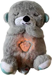 KYKHT Breathing Teddy Bear Plush Sound Machine  - 20 cm