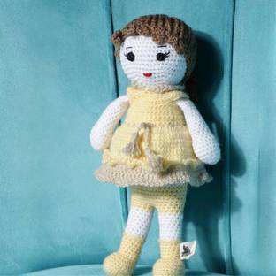 Loophoop Crochet handmade Doll soft toy  - 29 cm