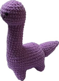 crochet artwork Crochet Handmade Jumbo Dinosaur Plush Soft Toy  - 11 inch