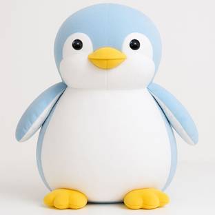 Toyingly Blue Penguin Plushie Soft Toy For Kids And For Room Decoration  - 30 cm