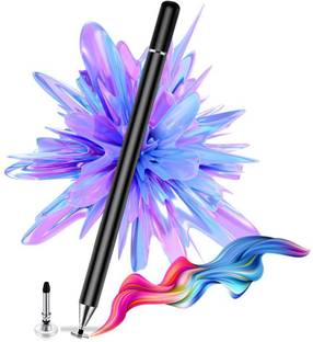 Aliens Universal Stylus Pen Fine Point Disc Tip, Lightweight Aluminum Body Magnetic Cap Stylus