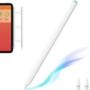 Kingone Wireless Charging Pencil for iPad with Magnetic & Tilt Sensitive, Palm Rejection Stylus