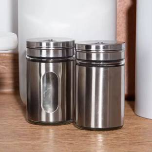 Fasam Seasoning Shaker Set Glass, Steel