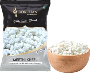 DOKCHAN Sweet Puffed Rice - Sugar Coated Khel - Meethi Kheel Sugar