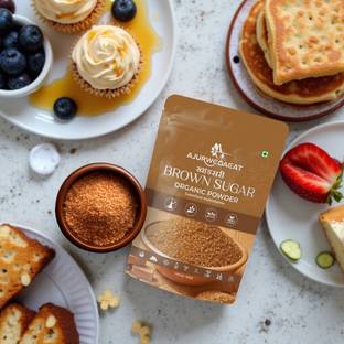 AJURWEDAEAT Brown Sugar – Pure Natural & Organic | Chemical-Free Sweetener | S-040 Sugar