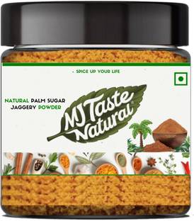 MJTASTENATURAL Palm Jaggery Granules, Low GI Sweetener, Sugar Substitute Sugar