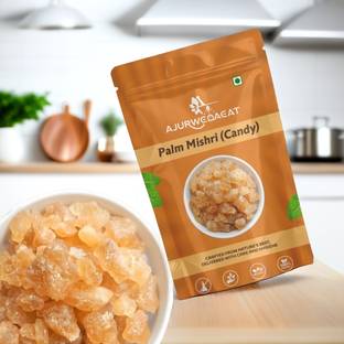 AJURWEDAEAT Palm Mishri|Tal Mishri|Palm Candy|Palm Sugar|Sugar Candy|TUPAM01N200 Sugar