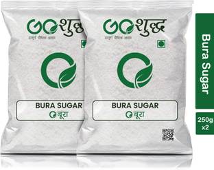 Goshudh Bura Sugar- 250g Each (Pack of 2) 500g Sugar