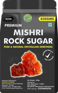 Organic One Rock Sugar|Crystal Thread Mishri|Kallusakkare|Red-450g-Pure Natural Sweetness Sugar