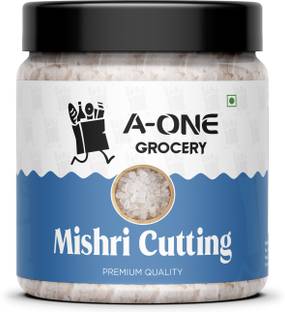 A-ONE GROCERY Cutting Misri|Sugar Mishri|Crystal candy Small|Diamond Cut Mishri-JR Sugar Sugar