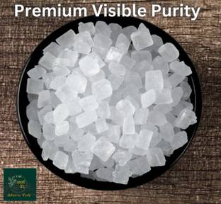 The Atharva-veda Purest Mishri Dana 350g | Premium Sweet Rock Crystal Sugar Candy | Cutting Misri Sugar