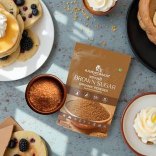 AJURWEDAEAT Pure Organic Brown Sugar | Unrefined, No Chemicals | Healthy Sweetener – S-013 Sugar
