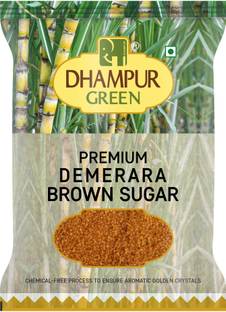 DHAMPUR GREEN Premium Demerara (Brown) Sugar Sugar