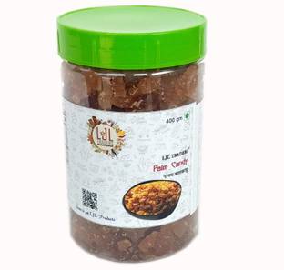 LJL Traders Panang Kalkandu/Organic Palm Candy/Natural Panam Kalkandam /Taad cheeni - 400 gm Sugar