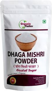 Organic Platter Dhaga Mishri powder Rock Sugar Powder Crystal Powder kunja Dora Mishri Powder Sugar