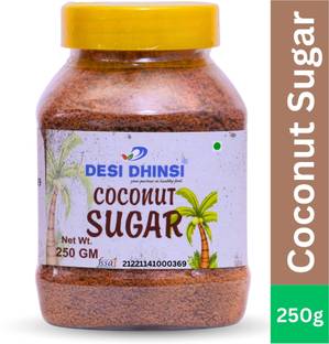 DESI DHINSI Organic Coconut Sugar With Low GI Sugar Alternative Natural Vegan Sweetener Sugar