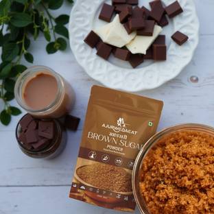 AJURWEDAEAT Brown Sugar | Sugar | 100% Pure And Organic Natural And Plant Base | S-124 Sugar